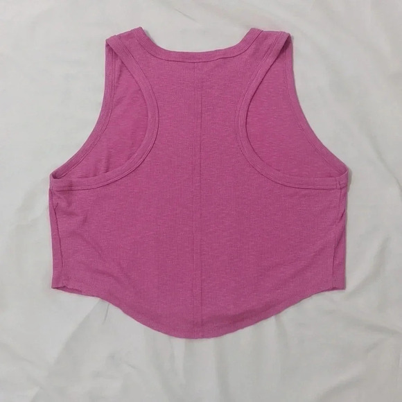 JoyLab Cropped Tank Top, Color Fiji Pink Size XL - Picture 8 of 13